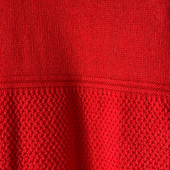 Vintage NEFF Red Chants Men's Knit Sweater Y2K Crew Neck Cotton - Picture 8 of 15